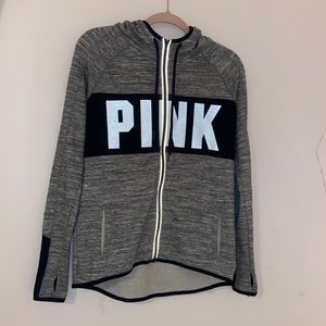 PINK zip up hoodie